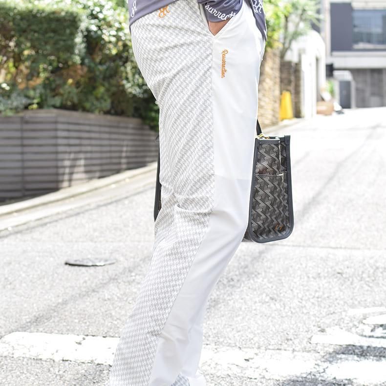 メンズ ハーフGMロングパンツ ホワイト | Resurrection レザレクション