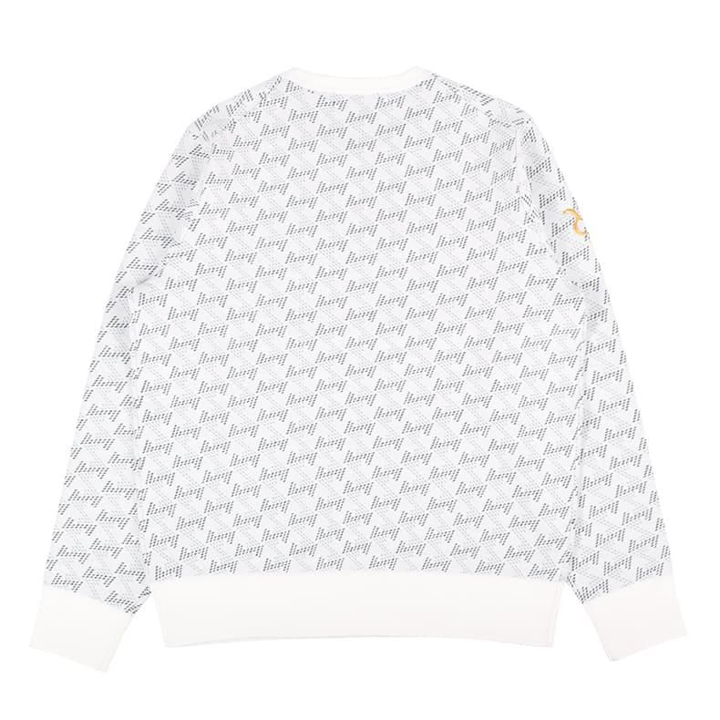 Resurrection ホワイト ニットセーター S GMクルーネックニットプルオーバー オフホワイト | Resurrection