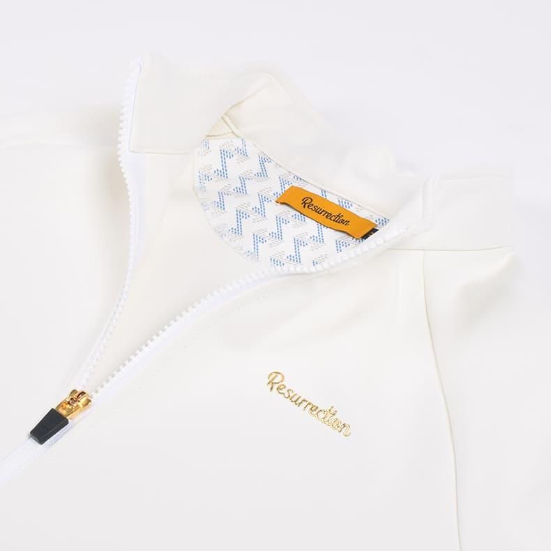 ウィメンズ GMラインスタンドカラージャケット ホワイト