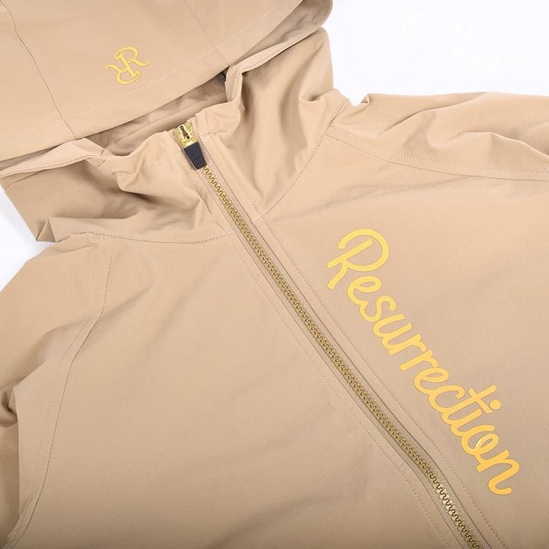 Resurrection レディース撥水パーカーベージュM 春夏秋