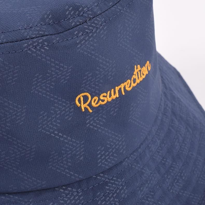 GMエンボスバケットハット ネイビー | Resurrection
