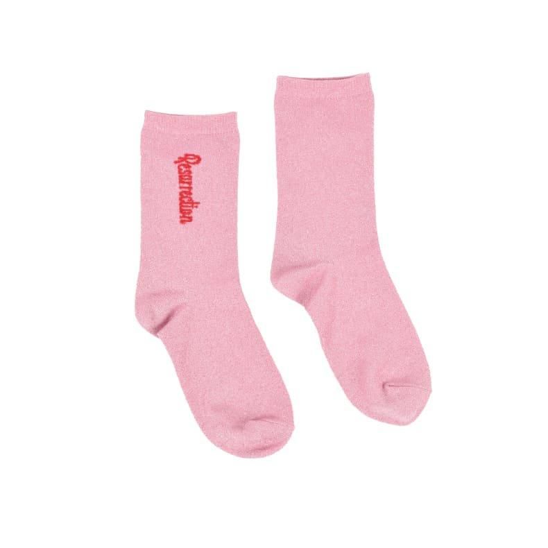 その他 Resurrection メンズ トリプルロゴミドルソックス ホワイト | Resurrection