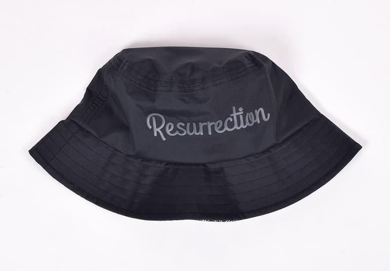 レインバケットハット ブラック | Resurrection レザレクション レインバケットハット ブラック | Resurrection レザレクション