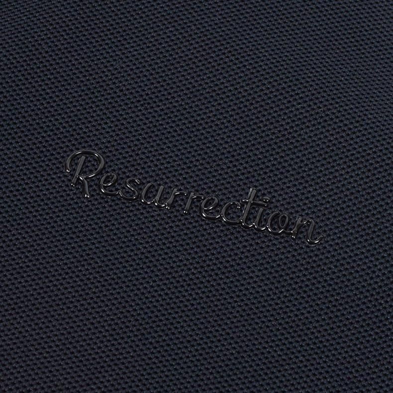ウィメンズ ベーシックポロシャツ ブラック | Resurrection