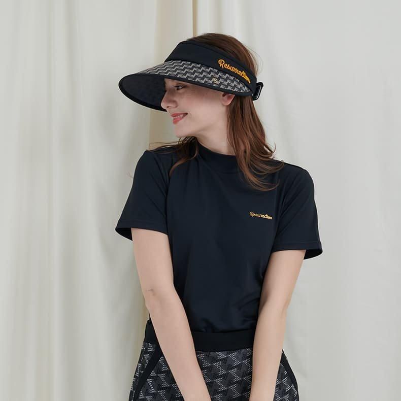 ウィメンズ GMサイドラインハイネックシャツ ブラック