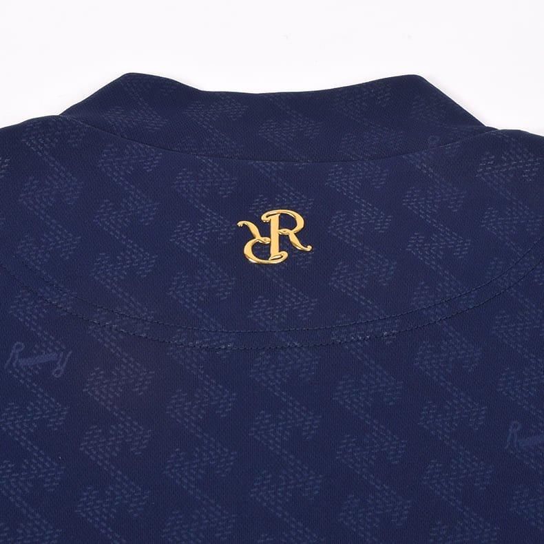 メンズ GMバイカラーハイネックシャツ ネイビー | Resurrection