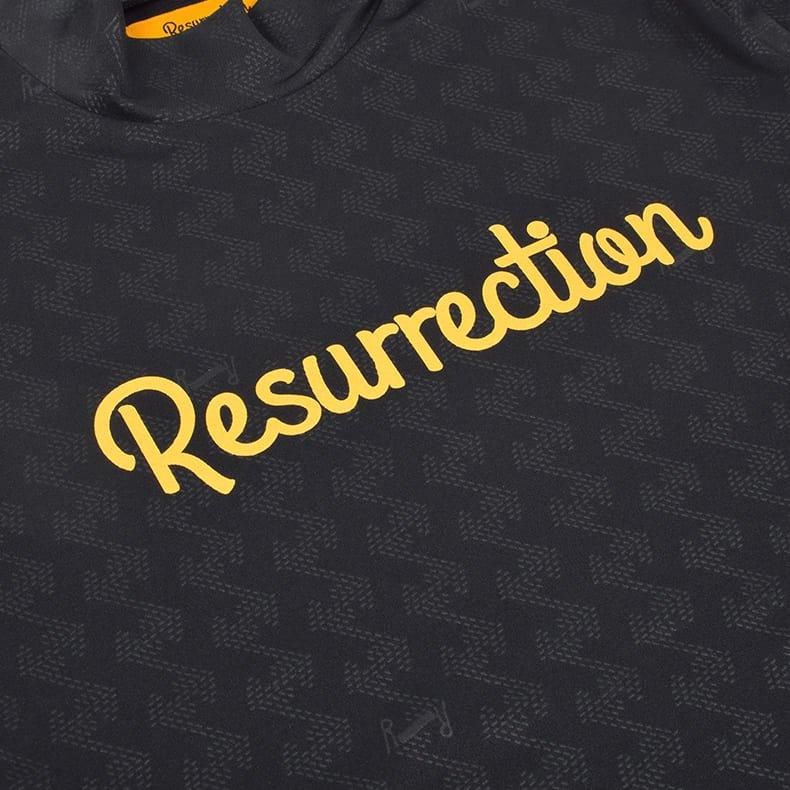 ウィメンズ エンボスモックネックL/S ブラック | Resurrection ウィメンズ エンボスモックネックL/S ブラック | Resurrection