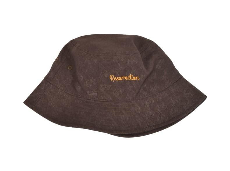 GMエンボスバケットハットラナテック ブラウン | Resurrection