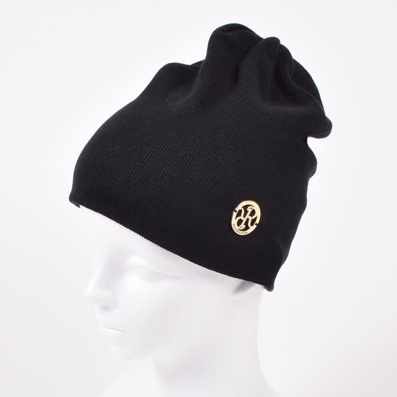 レザレクション　ゴルフ 防風　レイヤーロゴセーター Ｓニット帽 　ニット帽　Ｓ ニットビーニー ブラック | Resurrection レザレクション