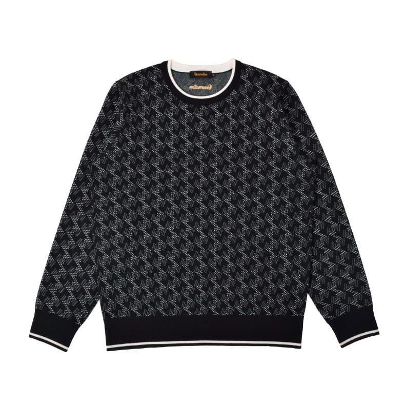 Resurrection GMクルーネックニット プルオーバー メンズ GMクルーネックニットプルオーバー ブラック | Resurrection