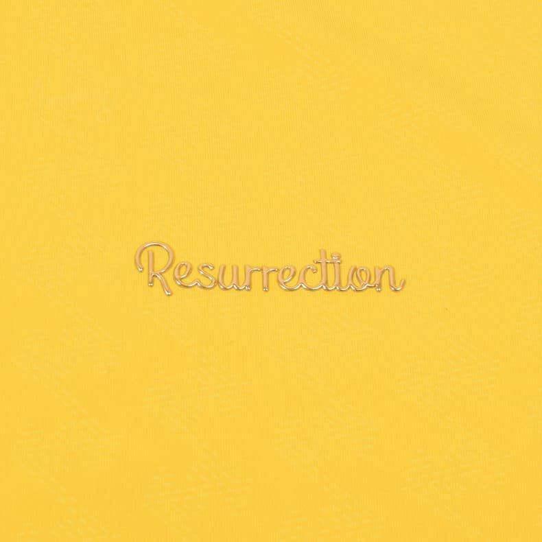 メンズ GMエンボスモックネックL/S イエロー | Resurrection