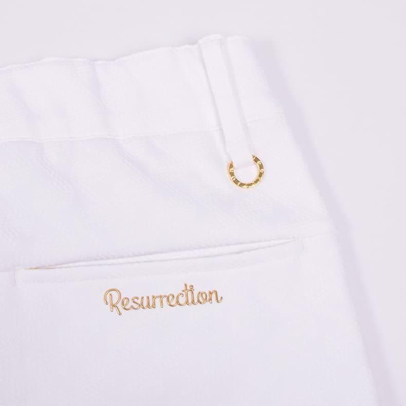 美品レザレクションResurrectionホワイトジャガードショートパンツXXL メンズ GMジャガードショートパンツ ホワイト | Resurrection