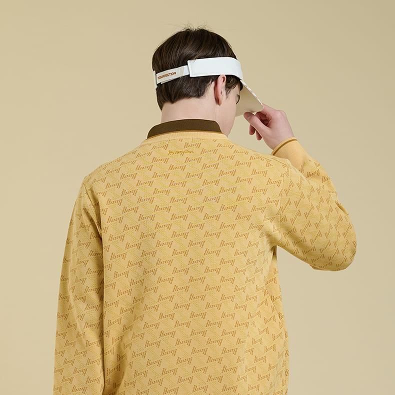 25年秋冬新作 GMブリムサンバイザー / ホワイト BE34SV01 GMブリムサンバイザー ホワイト | Resurrection レザレクション