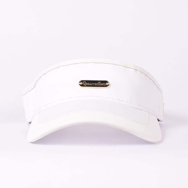 25年秋冬新作 ハイブリッド2トーンサンバイザー / ホワイト BE34SV02 ハイブリッド2トーンサンバイザー / ホワイト | Resurrection