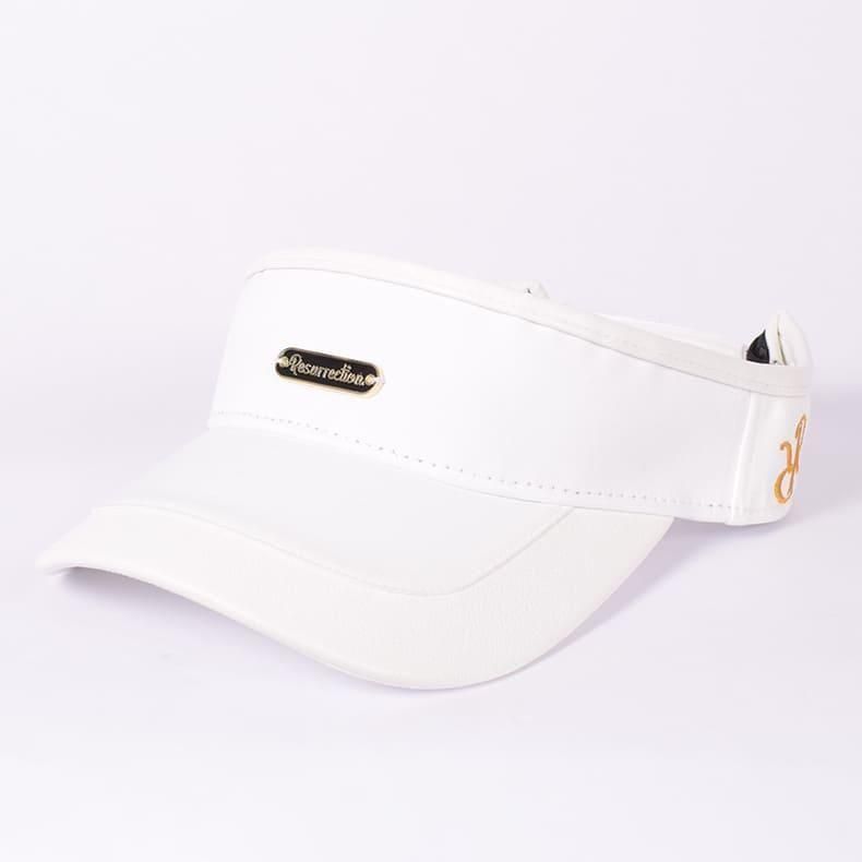 25年秋冬新作 ハイブリッド2トーンサンバイザー / ホワイト BE34SV02 ハイブリッド2トーンサンバイザー / ホワイト | Resurrection