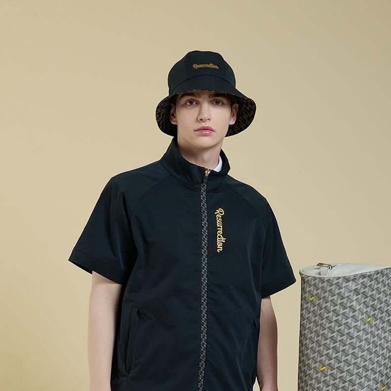 新作 リバーシブルボーラーハット / ブラック Lサイズ BE34HAT01 リバーシブルボーラーハット ブラック | Resurrection