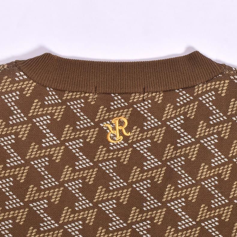 RESURRECTION リザレクション カーディガン メンズ GMジャガードニットカーディガン グレー | Resurrection