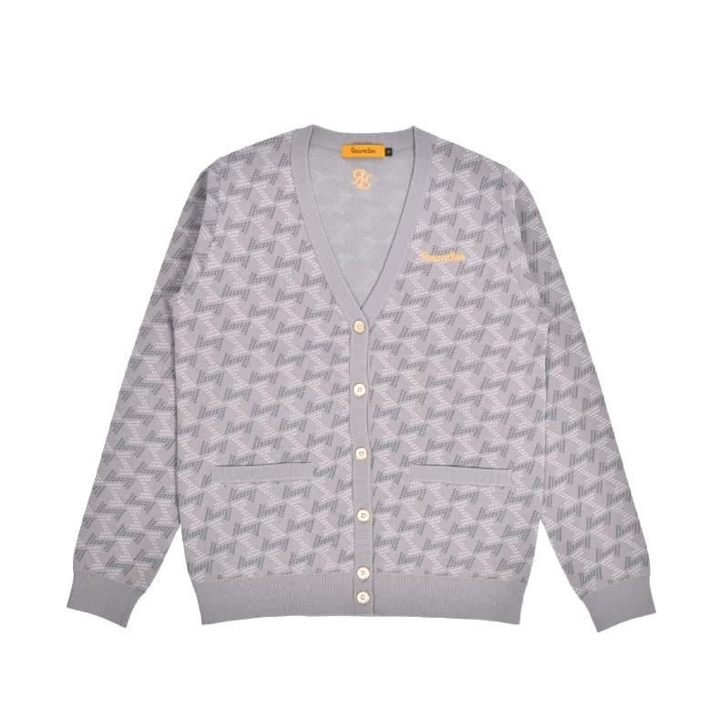 ウィメンズ GMジャガードニットカーディガン グレー | Resurrection