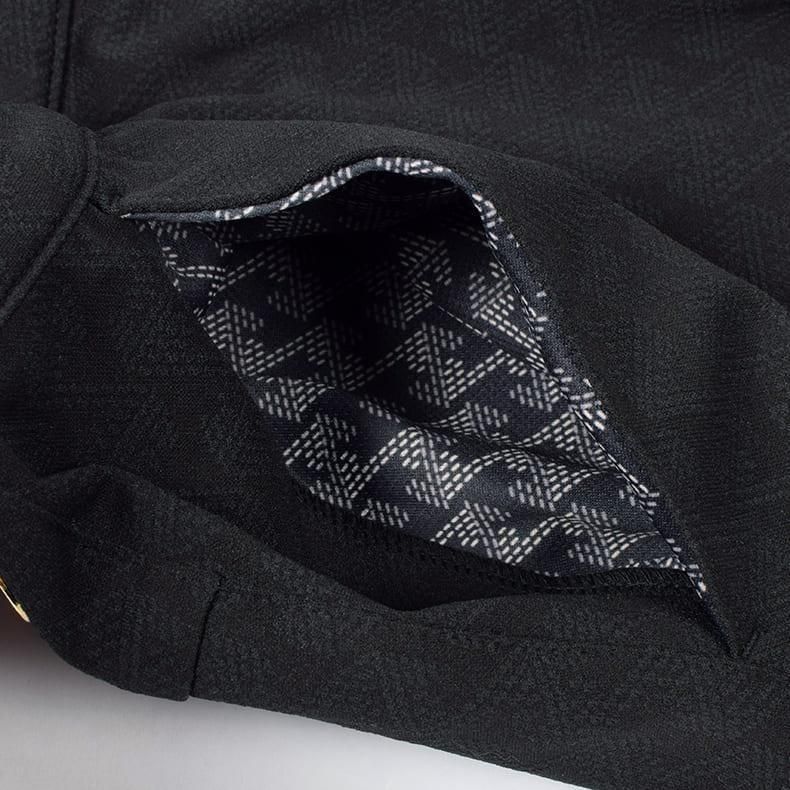 メンズ GMジャガードジョガーパンツ ブラック | Resurrection