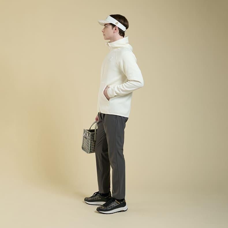 メンズ スーパーストレッチロングパンツ チャコール