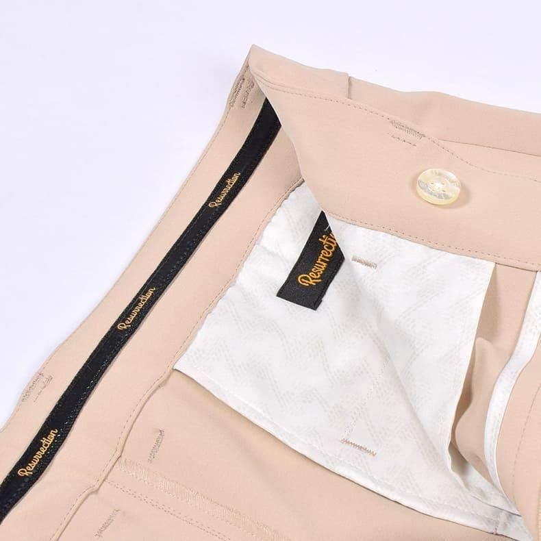 【新品】レザレクション　ロングパンツ　ベージュ　メンズ　Lサイズ メンズ ベーシックロングパンツ ベージュ | Resurrection