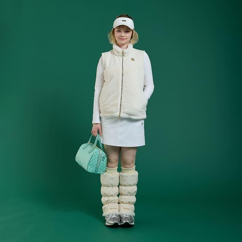 パデットレッグウォーマー オフホワイト | Resurrection