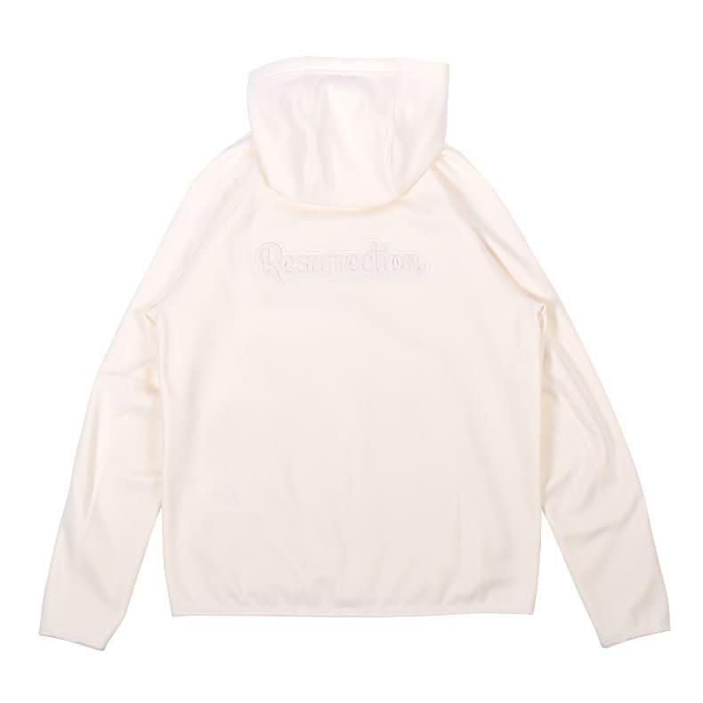 Ｈ様 メンズ ブラッシュロゴジップアップパーカー ブラック