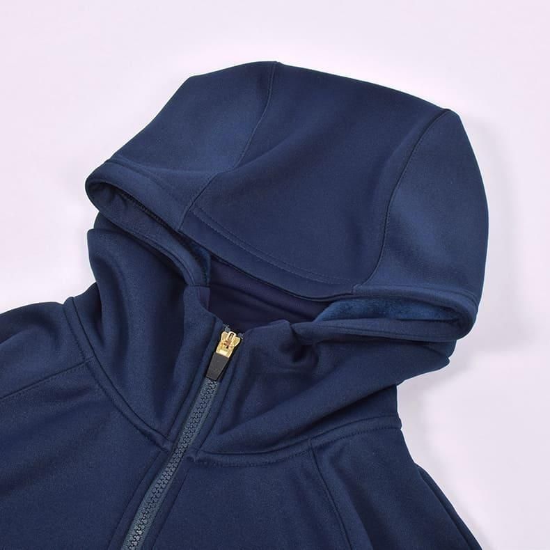 レザレクション　フード付きトップス M ネイビー レザレクション パーカー ネイビー M レザレクション パーカー