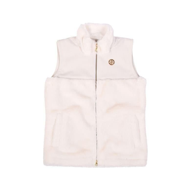 ウィメンズ スイッチングファーベスト ホワイト | Resurrection