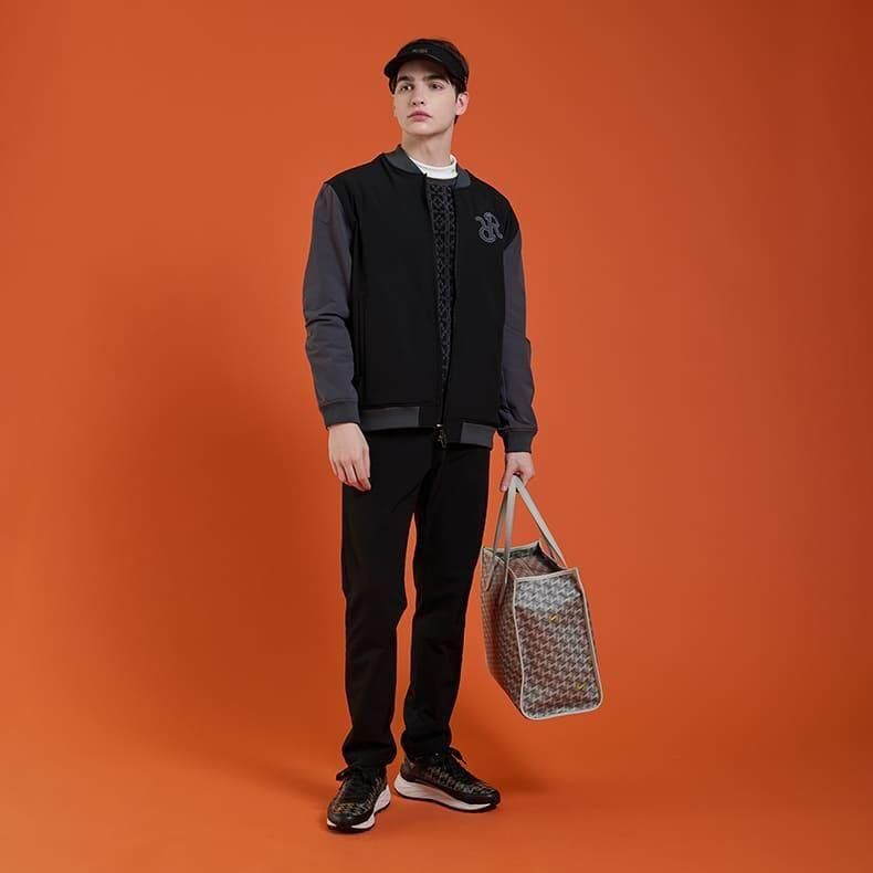 メンズ バックフリースロングパンツ ブラック | Resurrection