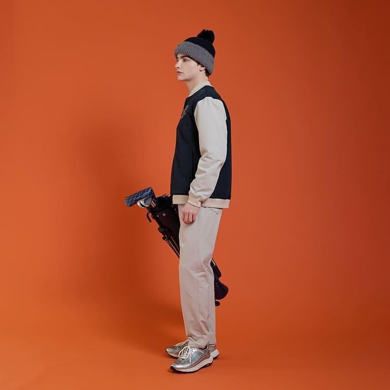 【新品】レザレクション　ロングパンツ　ベージュ　メンズ　Mサイズ 新品】レザレクション ロングパンツ ベージュ メンズ Mサイズ