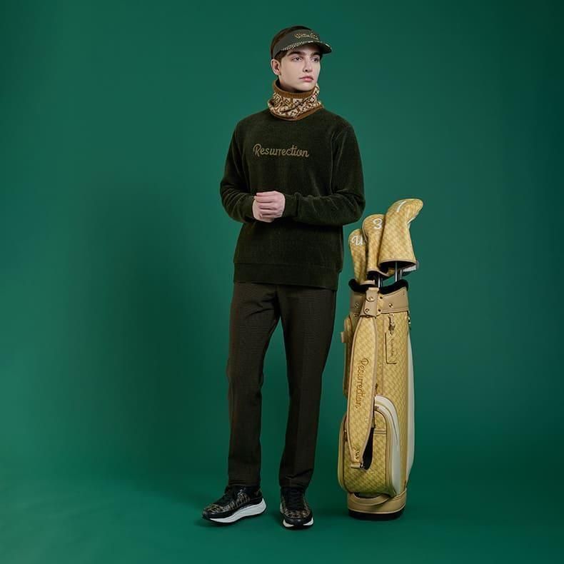 Resurrection レザレクション　ジオメトリック　ニット　セットアップ Resurrection レザレクション ジオメトリック ニット