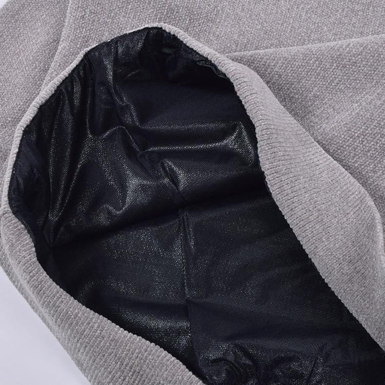 ウィメンズ エアシャットモールヤーンハイネックニット ライトグレー