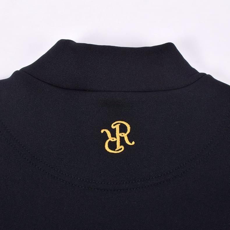 メンズ ウォームインナーモックネックL/S ブラック