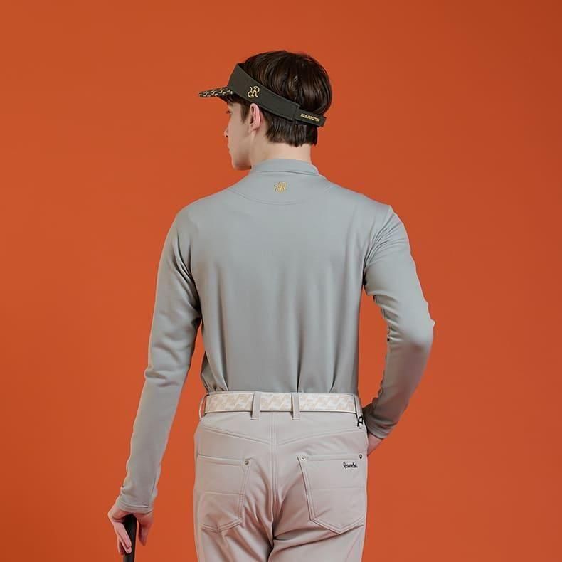 レザレクション　モックネック メンズ ウォームインナーモックネックL/S グレー | Resurrection