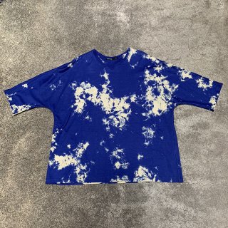 V Neck Cotton T Shirt　Color No.1798（ブルー*アイボリー）