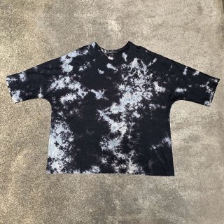 V Neck Cotton T Shirt　Color No.1806（ブラック*グレイ）