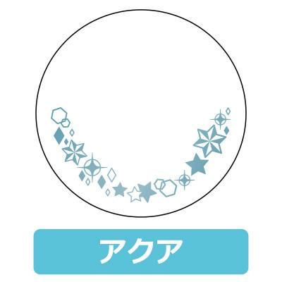 コアデオンラインショップ】スパークル柄 箔押し缶バッジカバー