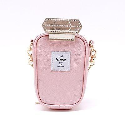 ★ハンドメイド★ ミニチュア ウエストポーチ ピンクゴールド  アウトフィット ☆ハンドメイド☆ ミニチュア ウエストポーチ ピンクゴールド