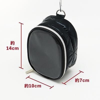 コアデオンラインショップ】nui.キルティングぬいポーチ シルバー