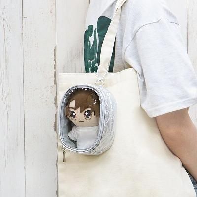 コアデオンラインショップ】nui.キルティングぬいポーチ シルバー