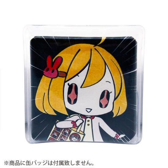 コアデオンラインショップ】スクエア缶バッジカバー 40×40mm対応