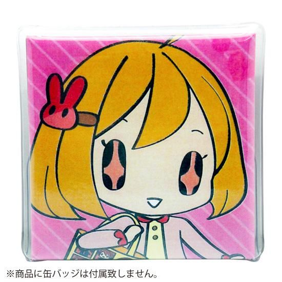 コアデオンラインショップ】スクエア缶バッジカバー 54×54mm対応