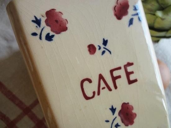 フランスアンティーク 陶器キャニスター(バドンヴィレー窯) フランスアンティーク 陶器キャニスター(バドンヴィレー窯)