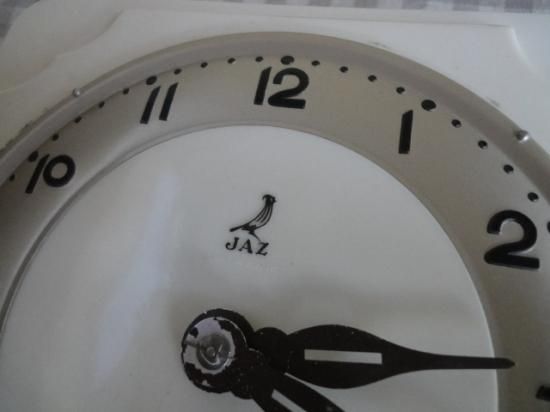 フランスJAZ社 ヴィンテージ掛け時計(8日巻き時計) フランスJAZ社 ヴィンテージ掛け時計(8日巻き時計)