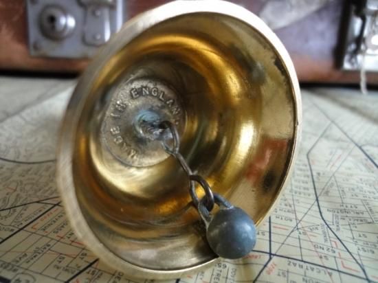 イギリスアンティーク 真鍮製のベル（ホテルの呼び鈴）