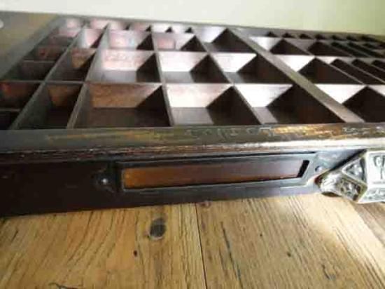 プリンタートレイ イギリスアンティーク アンティークプリンタートレイ