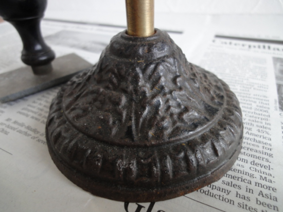 アイアン製 アンティークスタンプホルダー