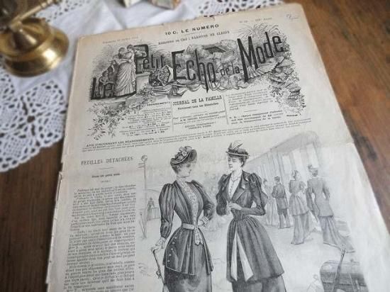 フランスのファッション新聞 （Le Petit Echo de la Mode 1892年