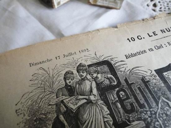 フランスのファッション新聞 （Le Petit Echo de la Mode 1892年